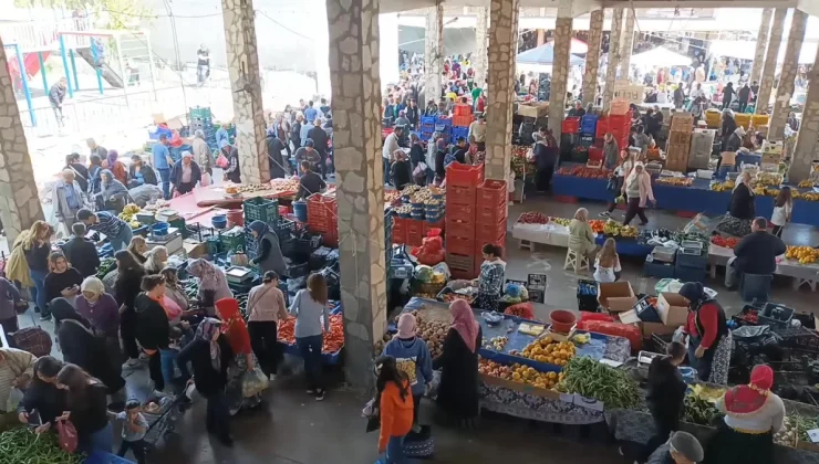 Karacasu’da bayram pazarında yüksek fiyatlar ve düşen alım gücü