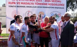 Mersin Olimpik Yetenekler Spor Kulübü Ampute Futbol Birinci Lig Şampiyonu