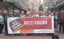 TMMOB Samsun Şubesi, Gezi Davası tutuklularının serbest bırakılmasını istedi