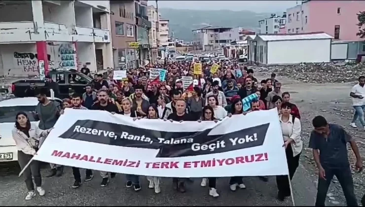 Hatay’da Rezerv Alanı İlanına Karşı Vatandaşların Tepkisi