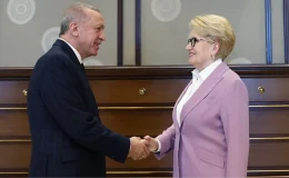 Erdoğan’la görüşen Akşener’de 2 sayfalık açıklama!