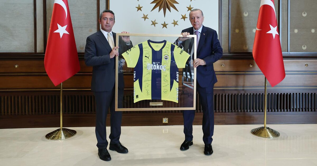 Cumhurbaşkanı Erdoğan, Fenerbahçe Kulübü heyetini kabul etti