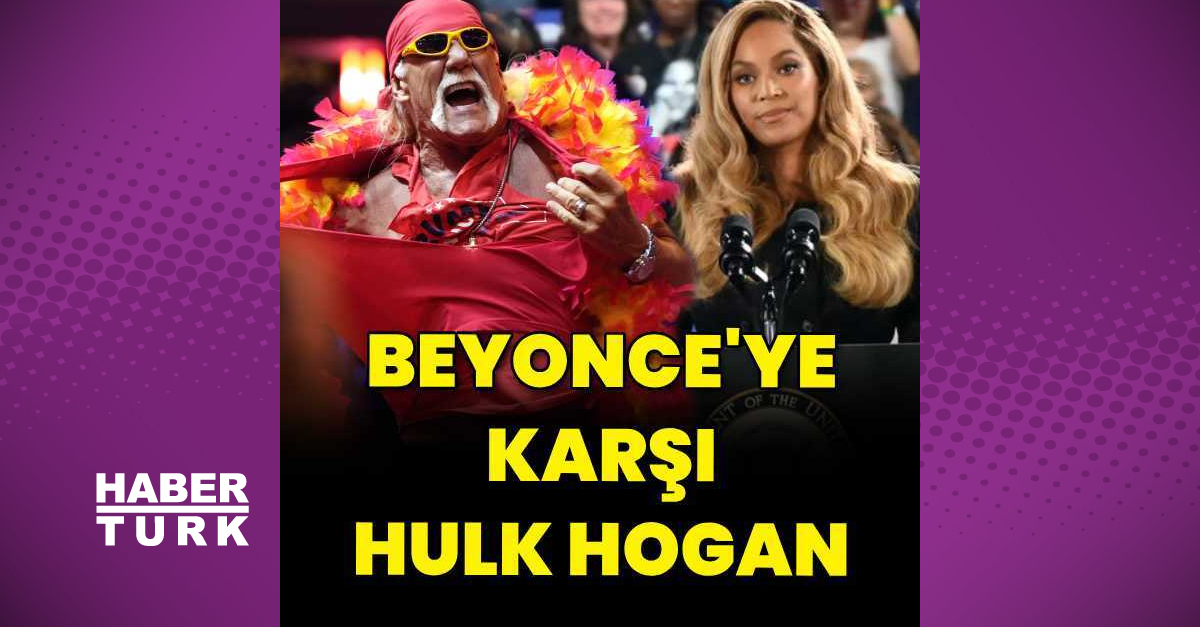 Beyonce’nin Kamala Harris’e desteğine karşı Hulk Hogan’dan Donald Trump’a destek