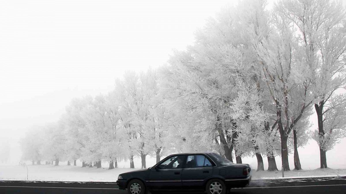 Gece en düşük hava sıcaklığı Erzurum’da eksi 11,1 derece olarak kaydedildi