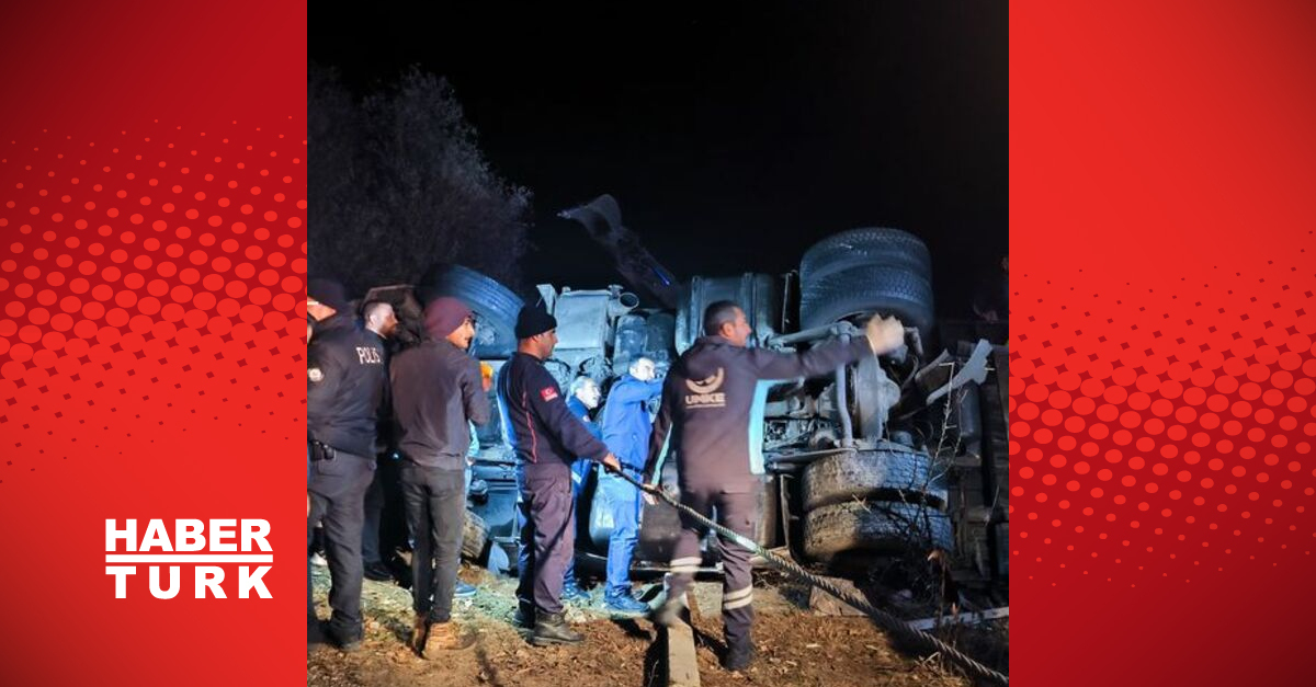 Malatya’da kazaya müdahale eden polisler TIR’ın altında kaldı: 1 şehit