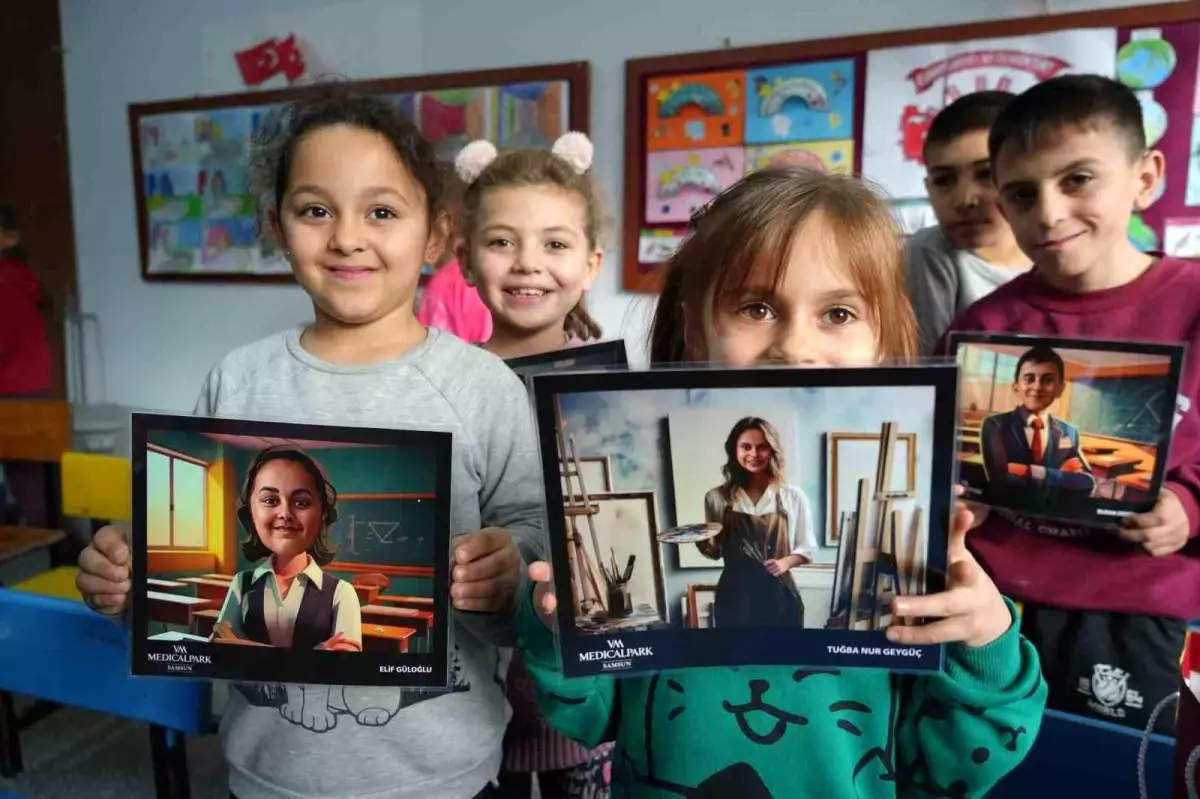 Samsun’da Çocukların Meslek Hayalleri Gerçekleşti